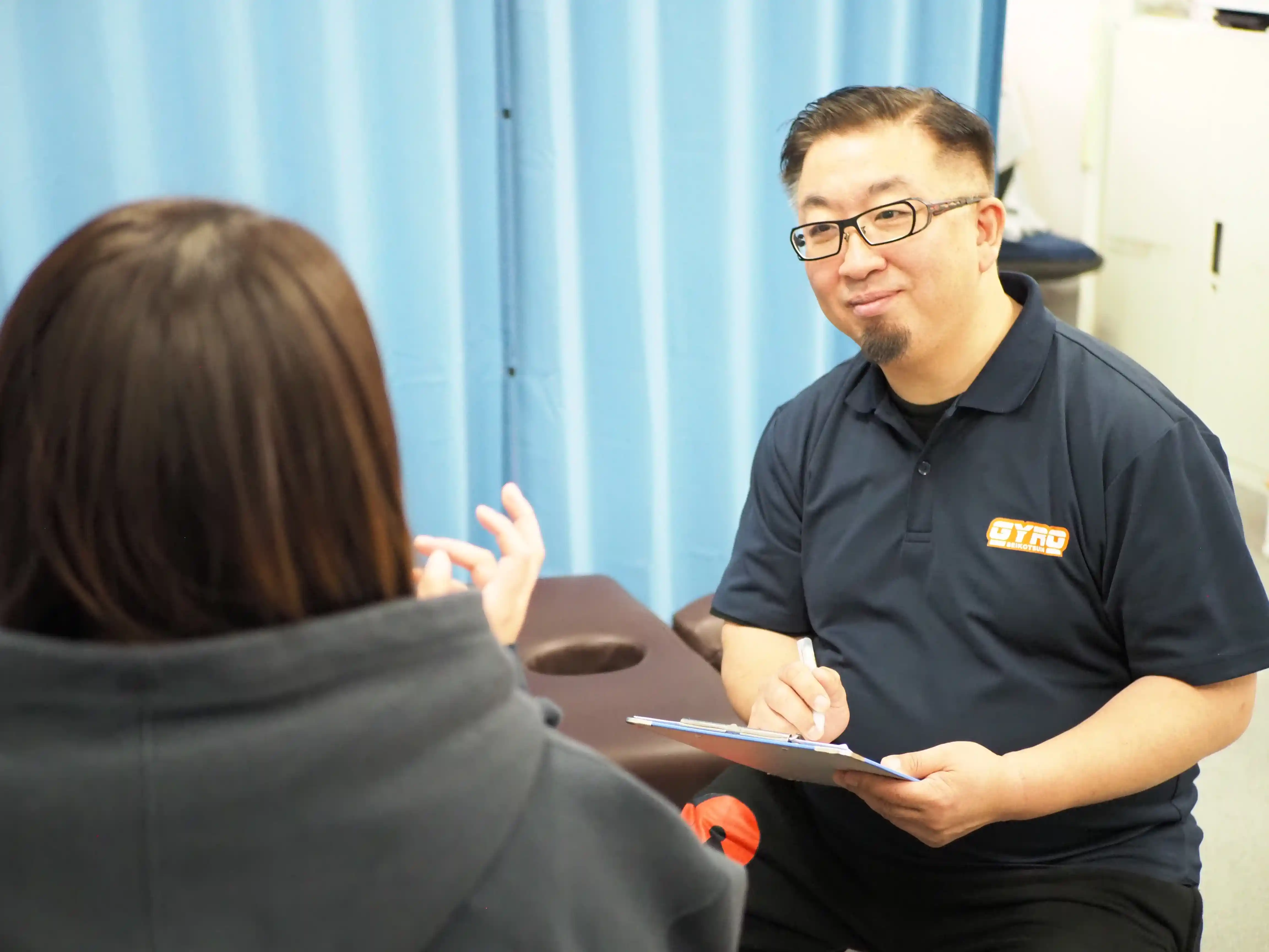 カウンセリングの様子